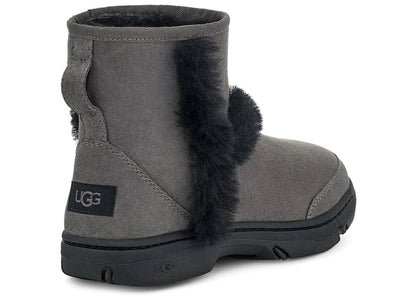 ugg sunburst mini boot grey (women's)