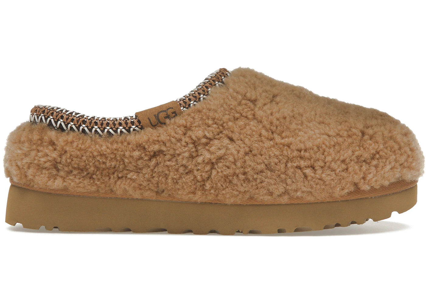ugg tasman maxi curly slipper chestnut (women's)