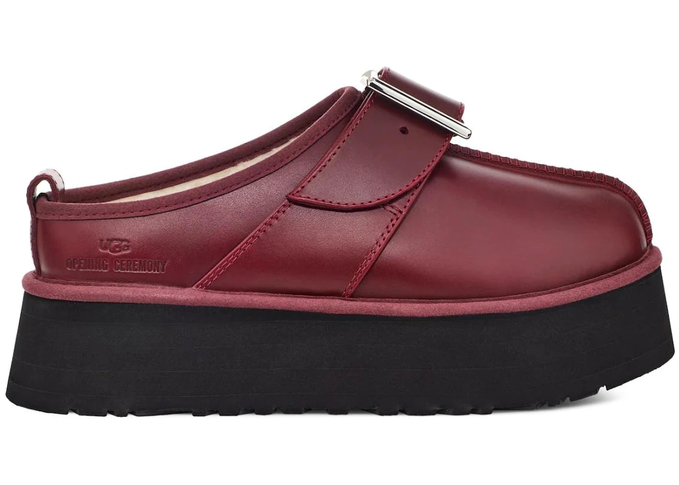 ugg tasman slipper opening ceremony oxblood (women's)