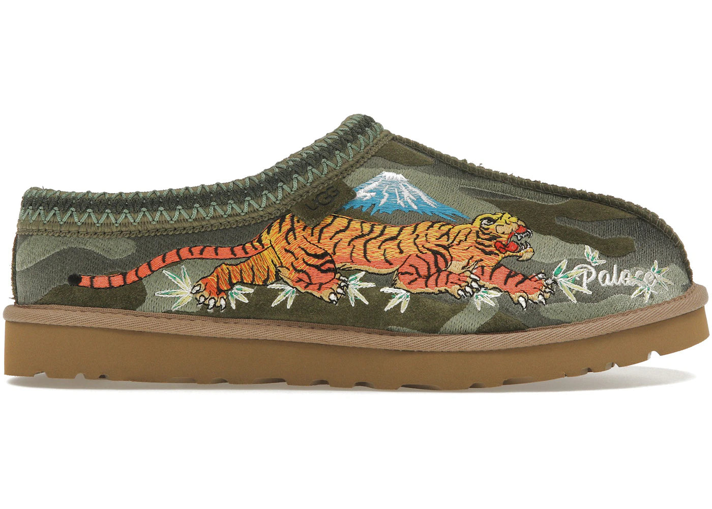 ugg tasman slipper palace burnt olive camo