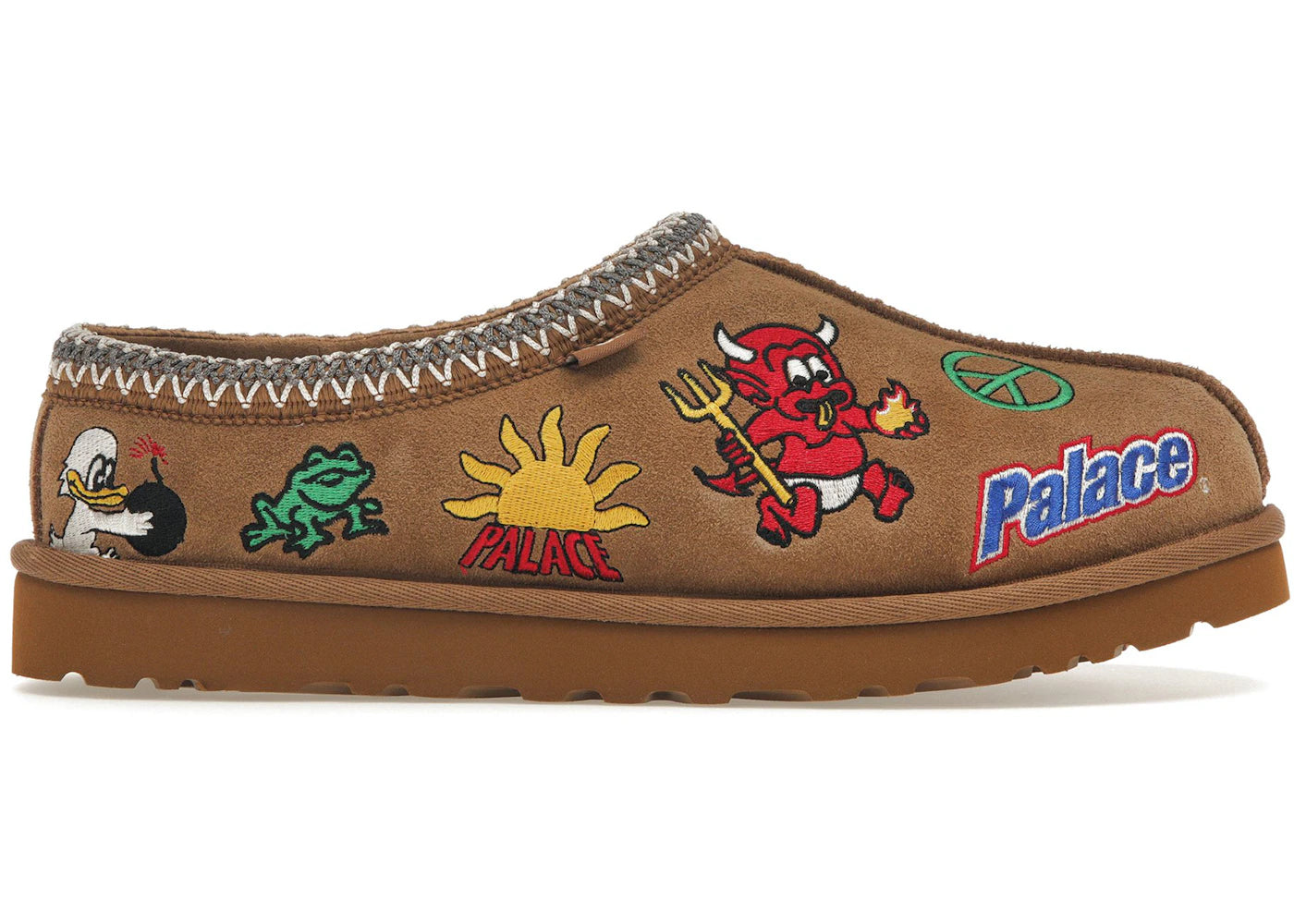 ugg tasman slipper palace chestnut