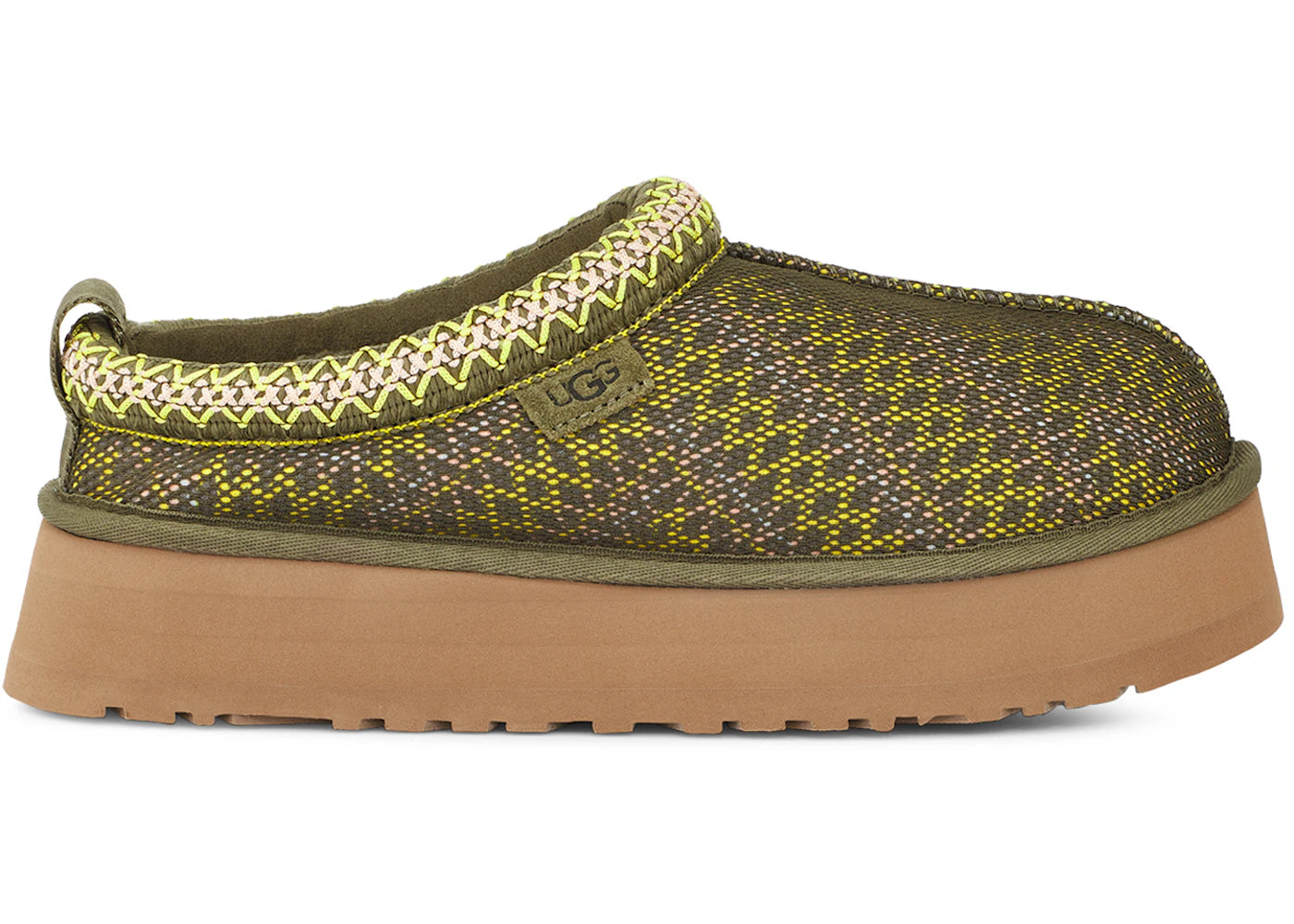 ugg tazz maxi tasman slipper burnt olive (women's)