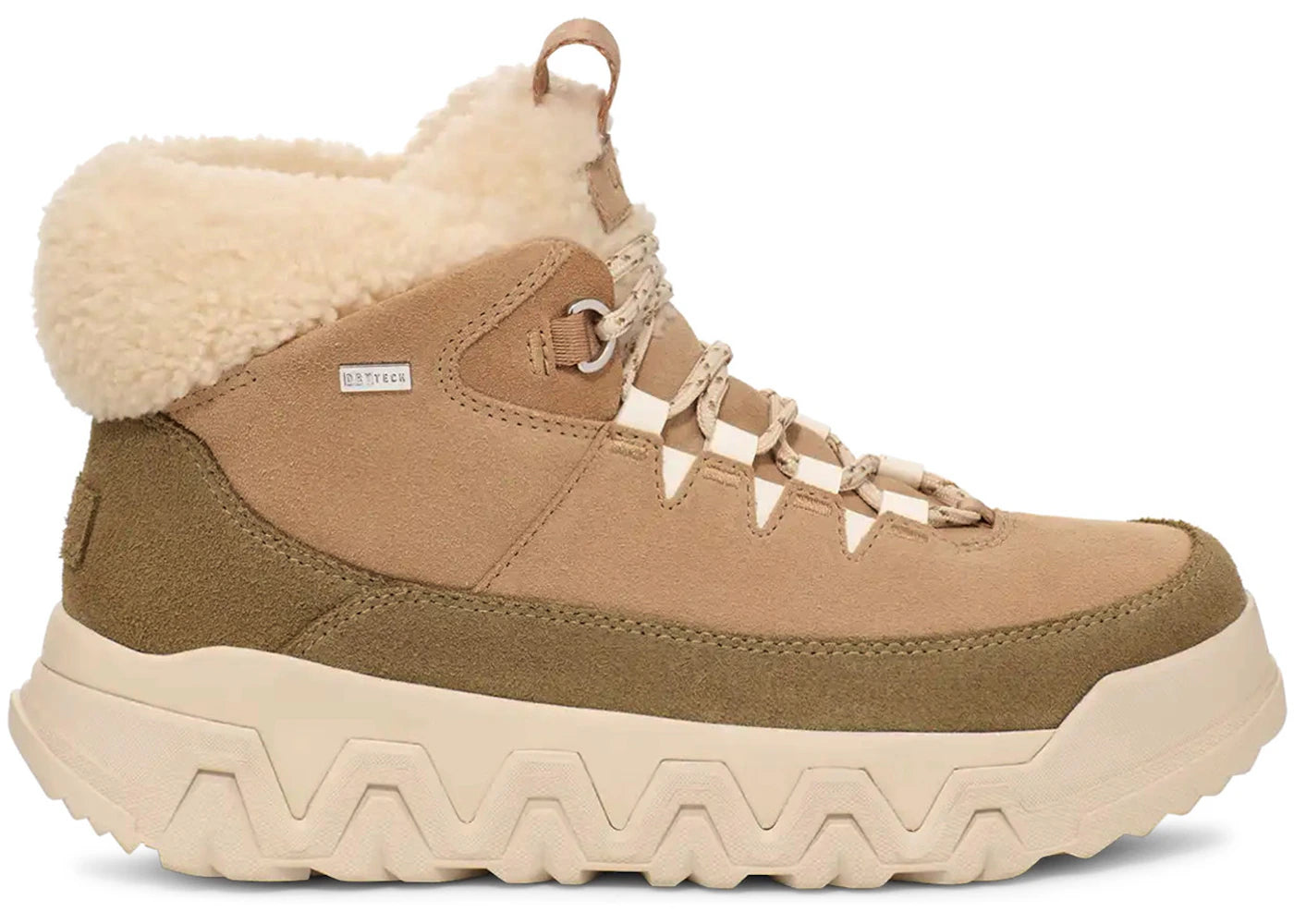 ugg terretrail cozy lace boot sand (women's)