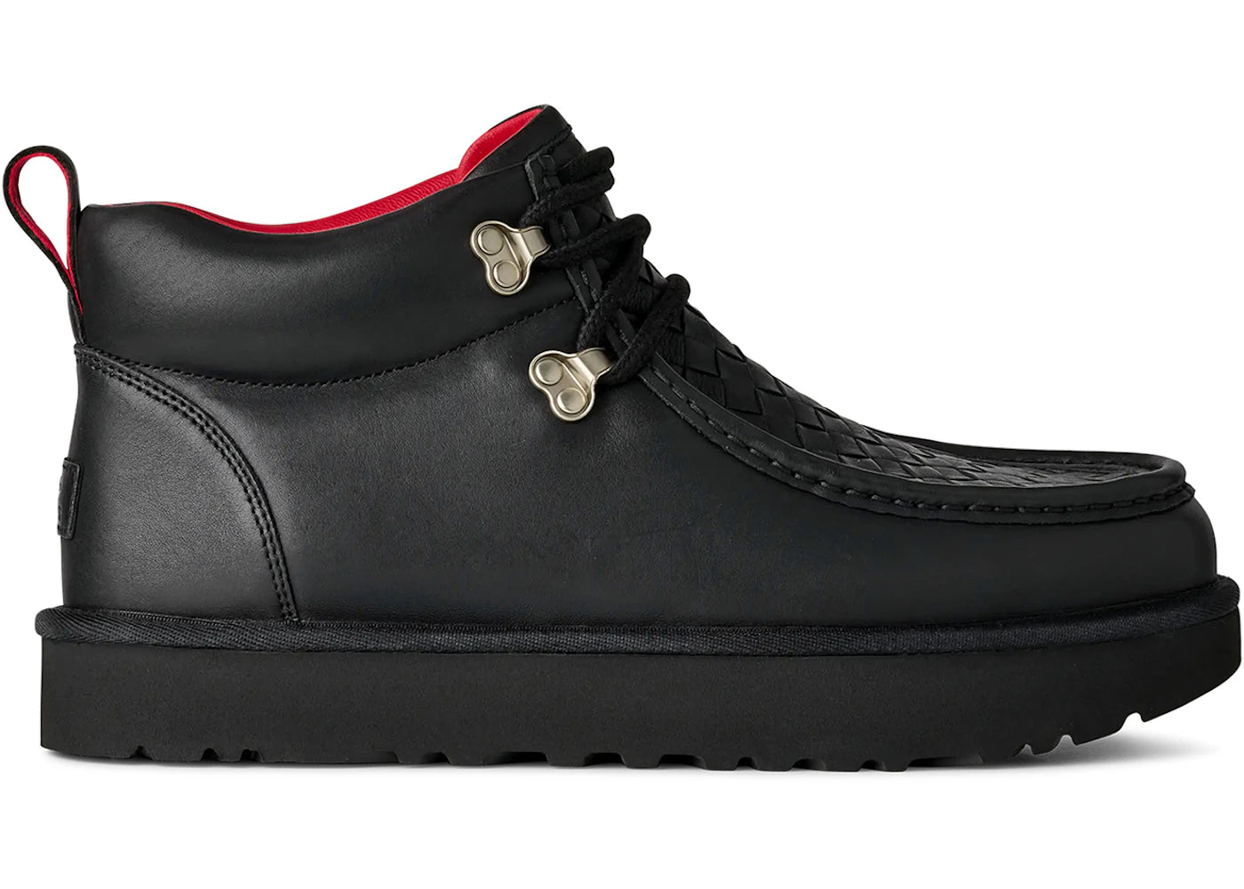 ugg woven boot ambush black