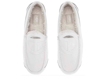 ugg x telfar loafer crinkle white