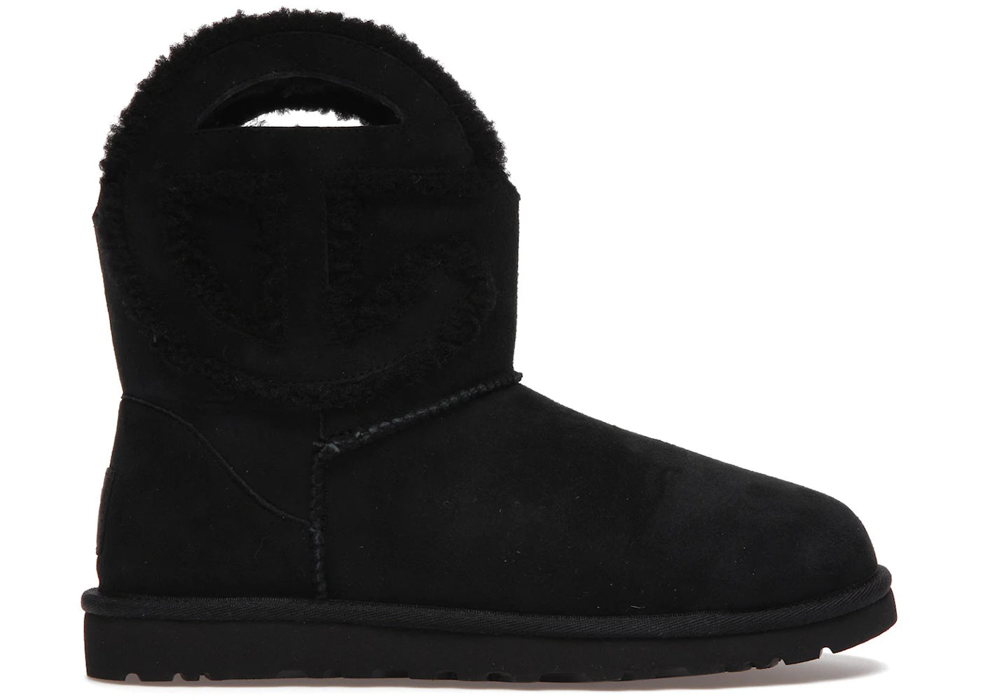 ugg x telfar logo mini black