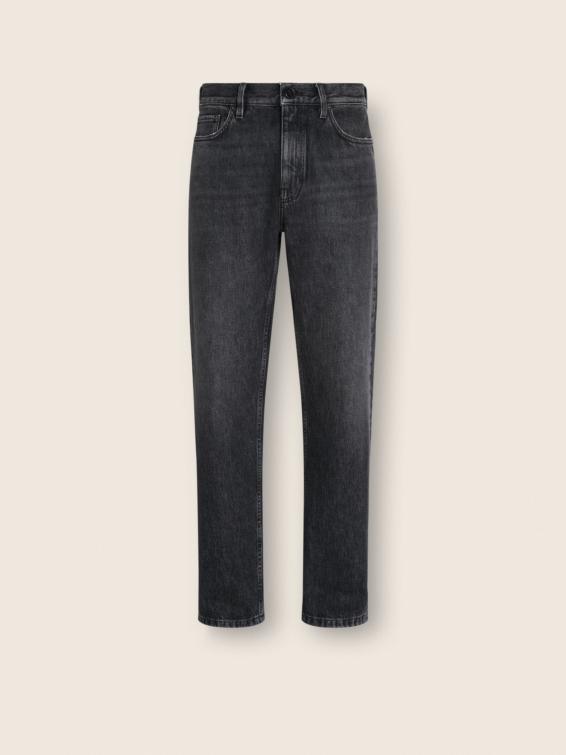 Zegna Dark Grey Stone Washed Cotton Roccia Pants