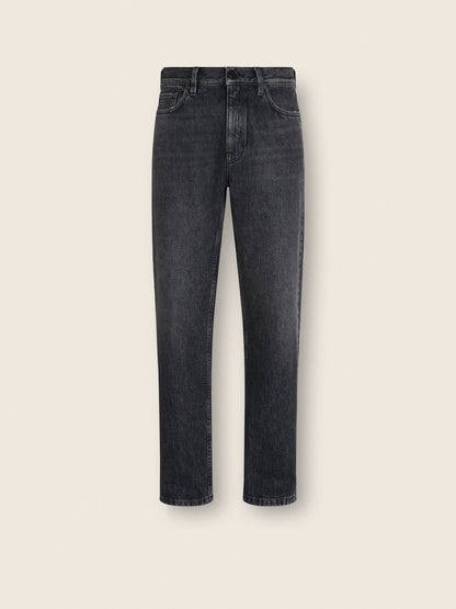 Zegna Dark Grey Stone Washed Cotton Roccia Pants