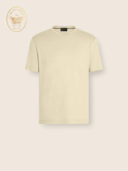 Zegna Pastel Yellow Vellus Aureum T-Shirt