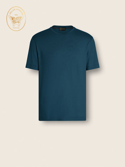 Zegna Dark Green Vellus Aureum T-Shirt