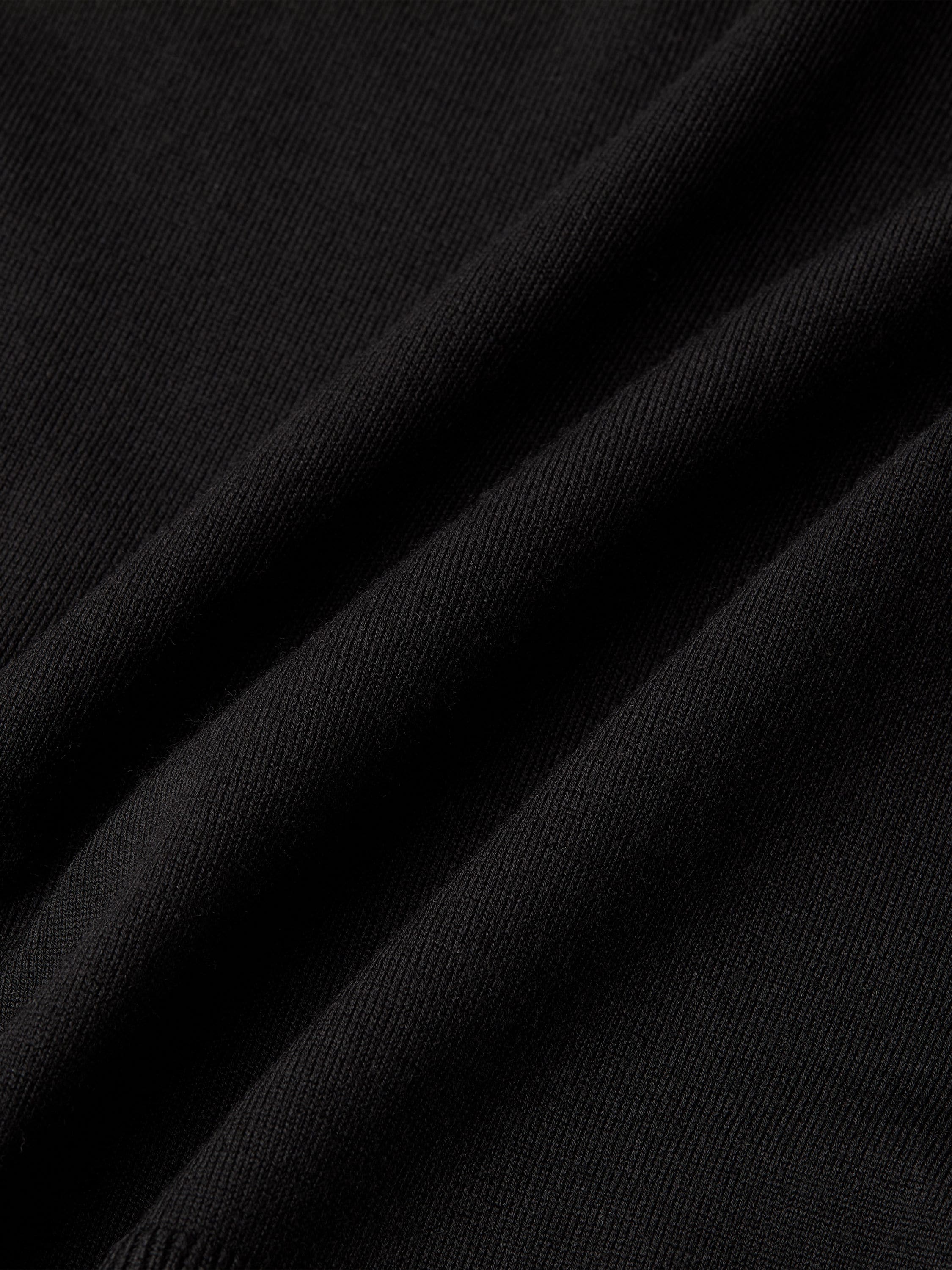 Zegna Black Wool Crewneck