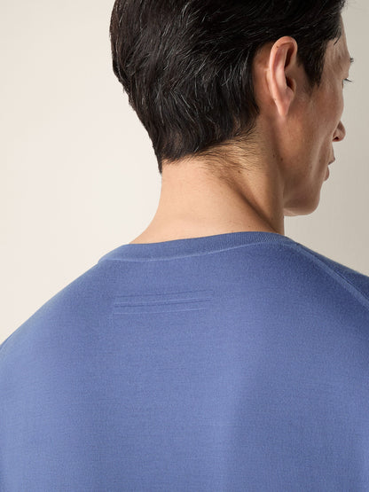 Zegna Lilac Vellus Aureum Crewneck