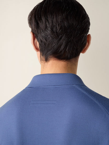 Zegna Lilac Vellus Aureum Polo Shirt