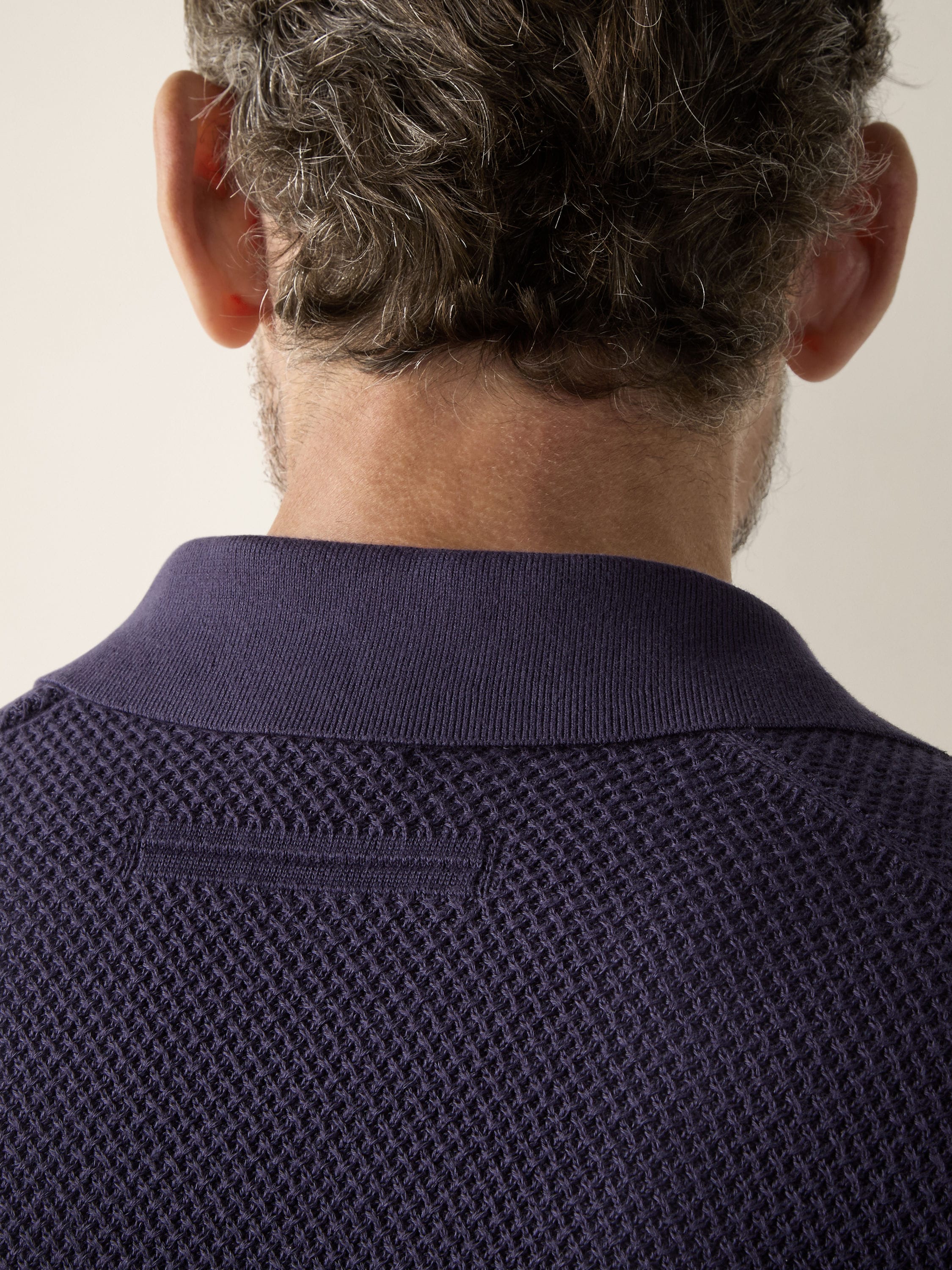Zegna Dark Indigo Blue Premium Cotton Polo Shirt