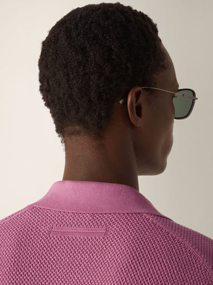 Zegna Pink Premium Cotton Polo Shirt