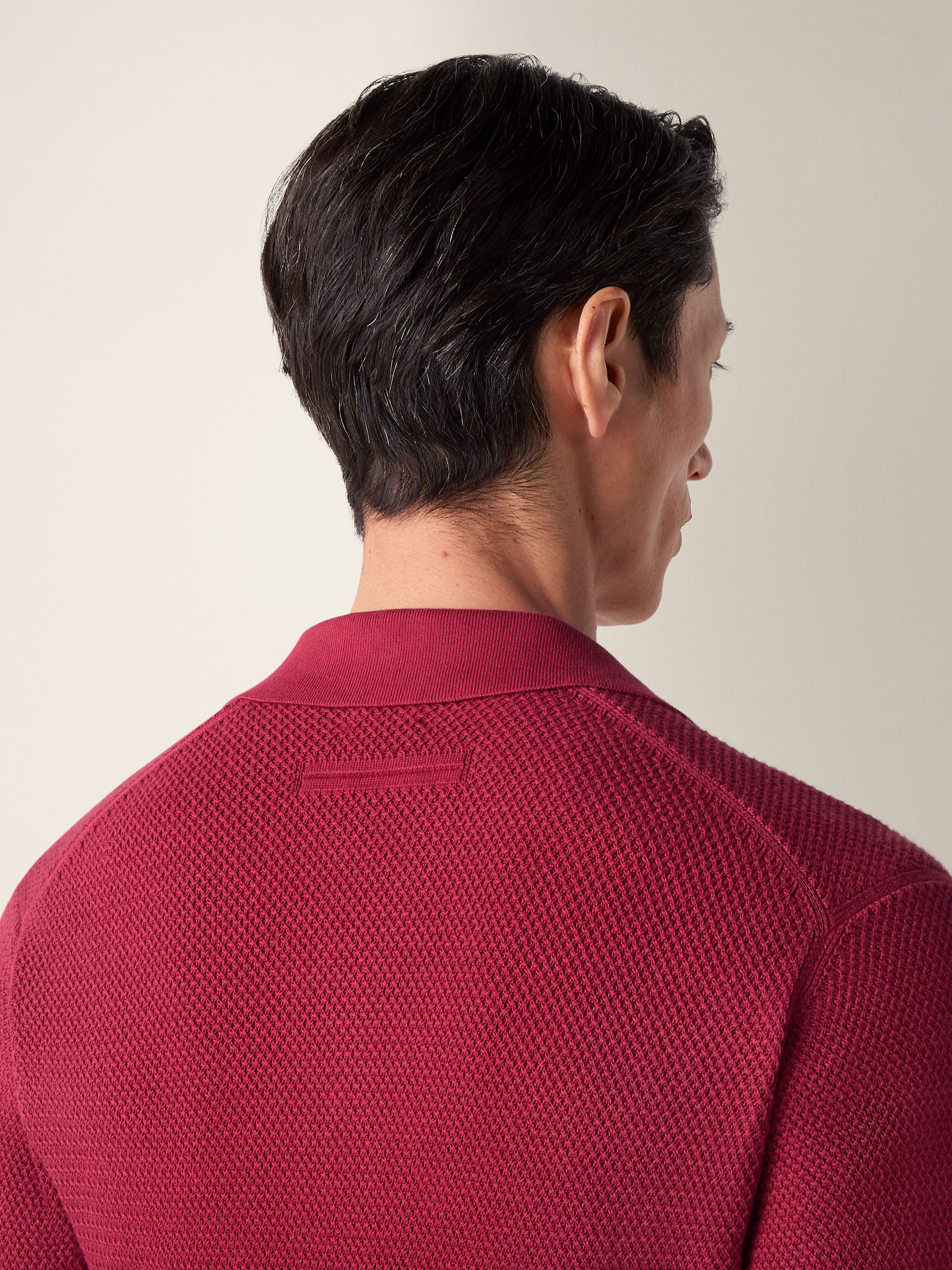 Zegna Dark Pink Premium Cotton Polo Shirt