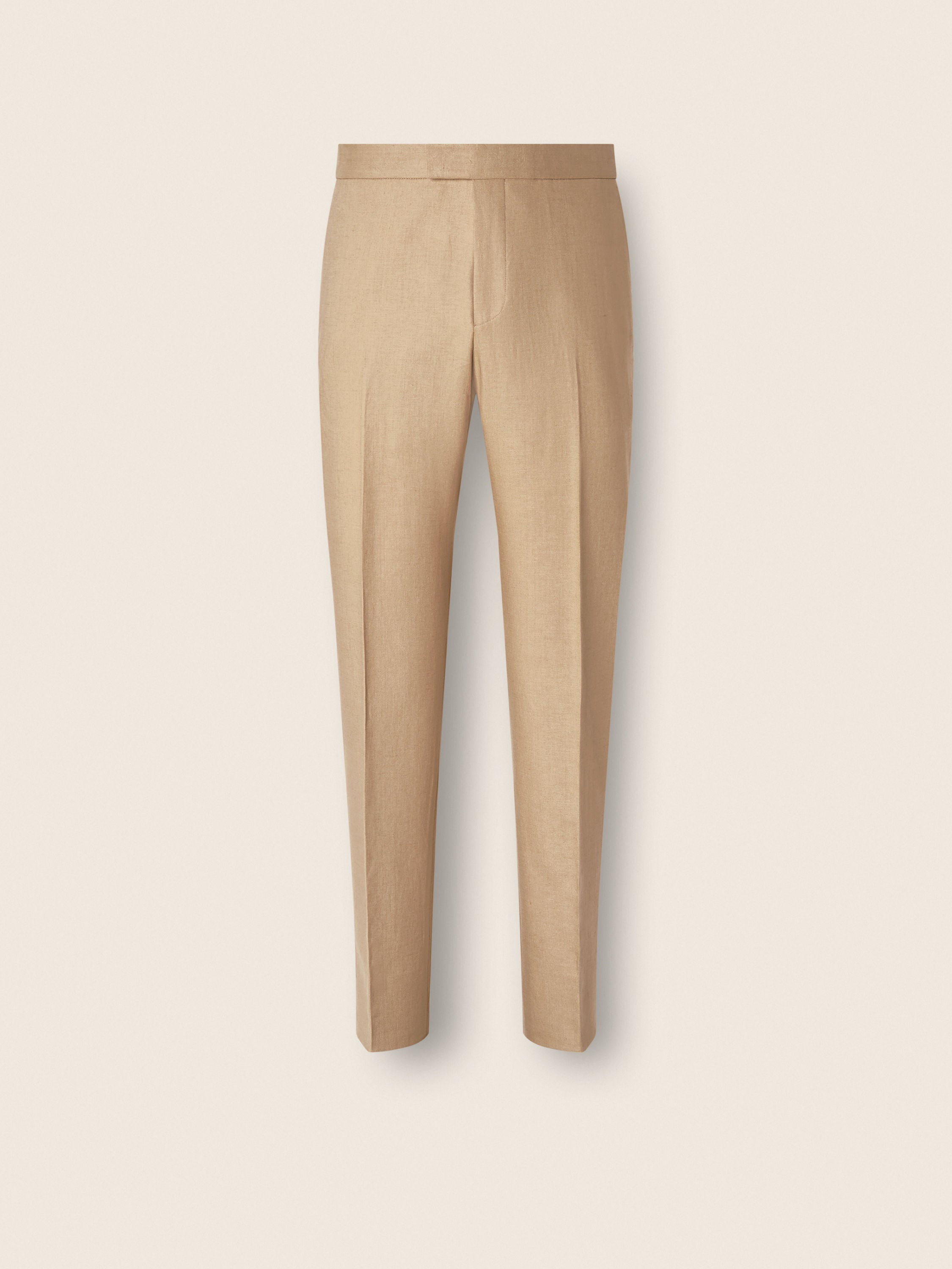 Zegna Beige Oasi Lino Pants