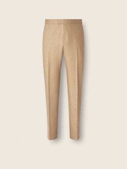 Zegna Beige Oasi Lino Pants