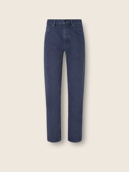 Zegna Dark Indigo Blue Cotton Roccia Pants