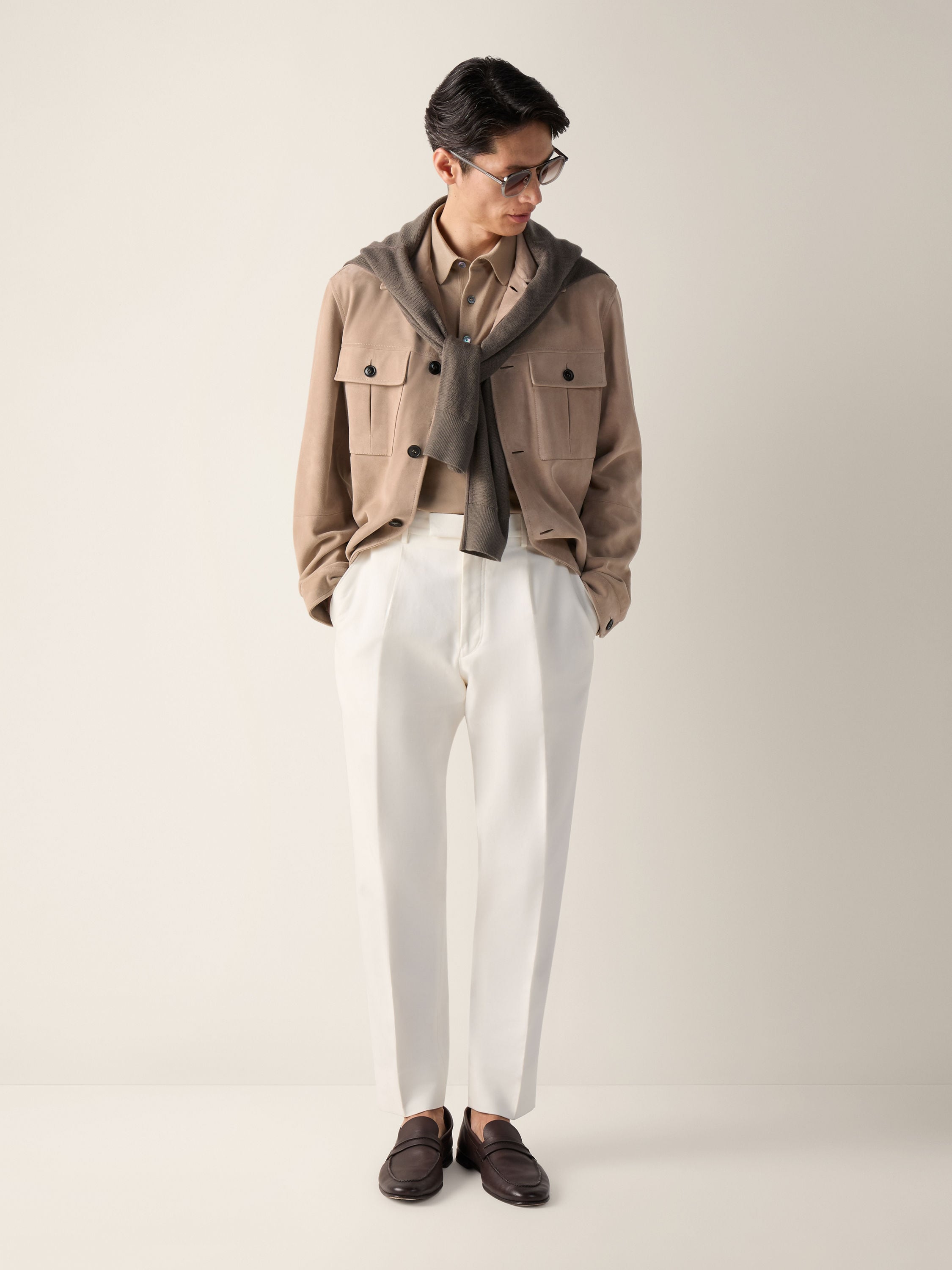 Zegna Suede Blouson