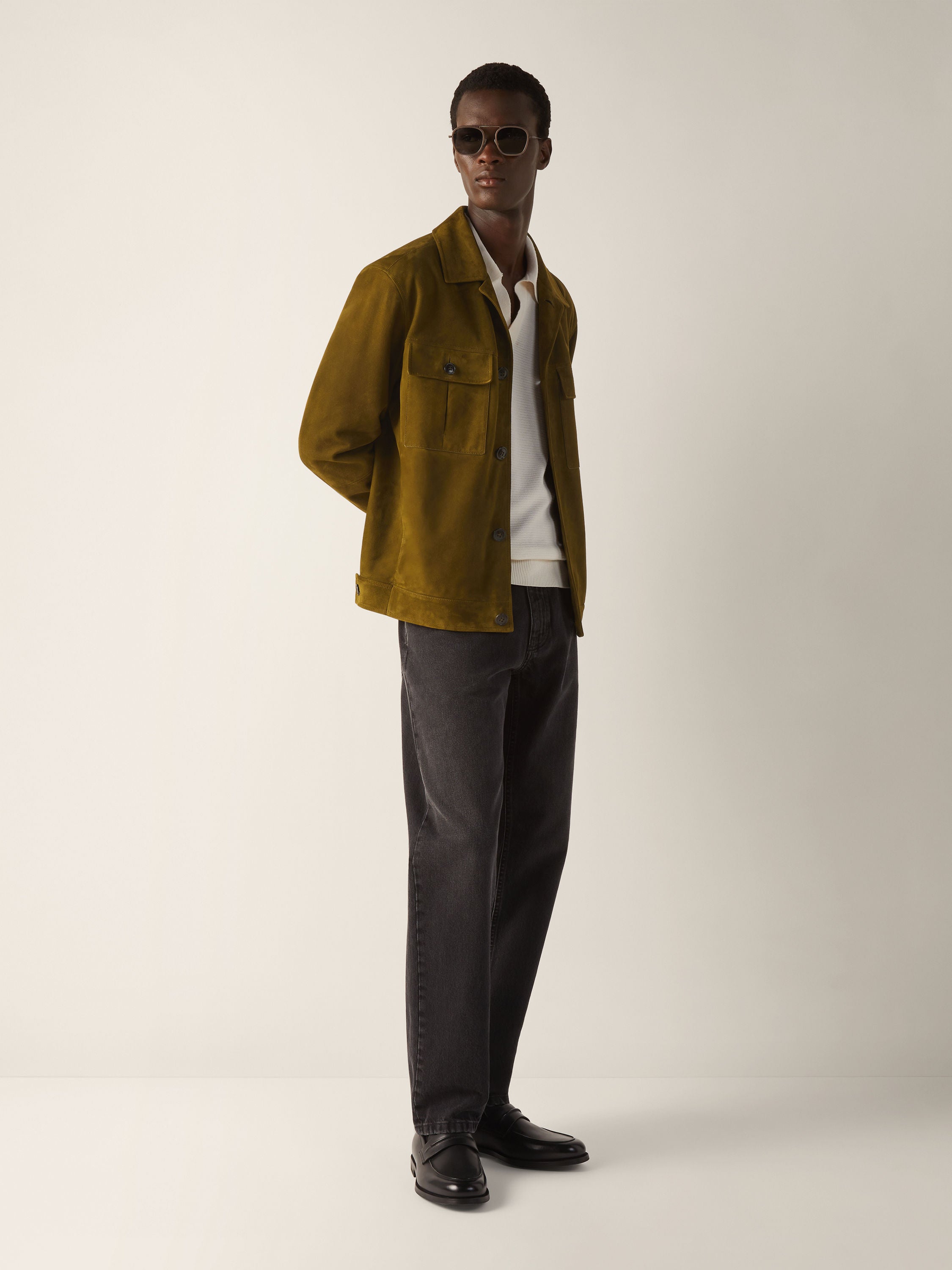 Zegna Suede Blouson