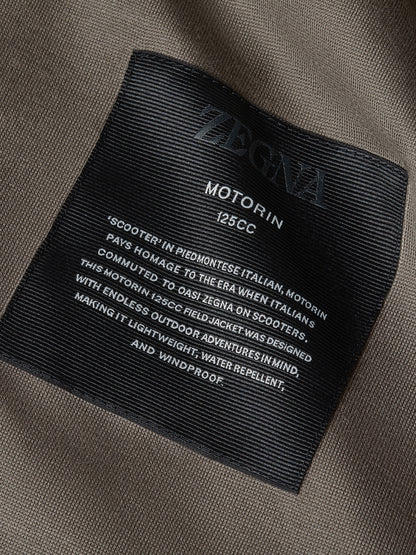 Zegna Microfiber Motorin 125Cc Field Jacket