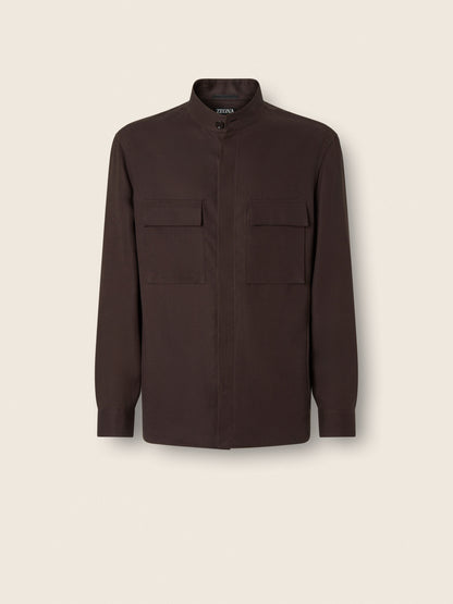 Zegna Oasi Lino Overshirt