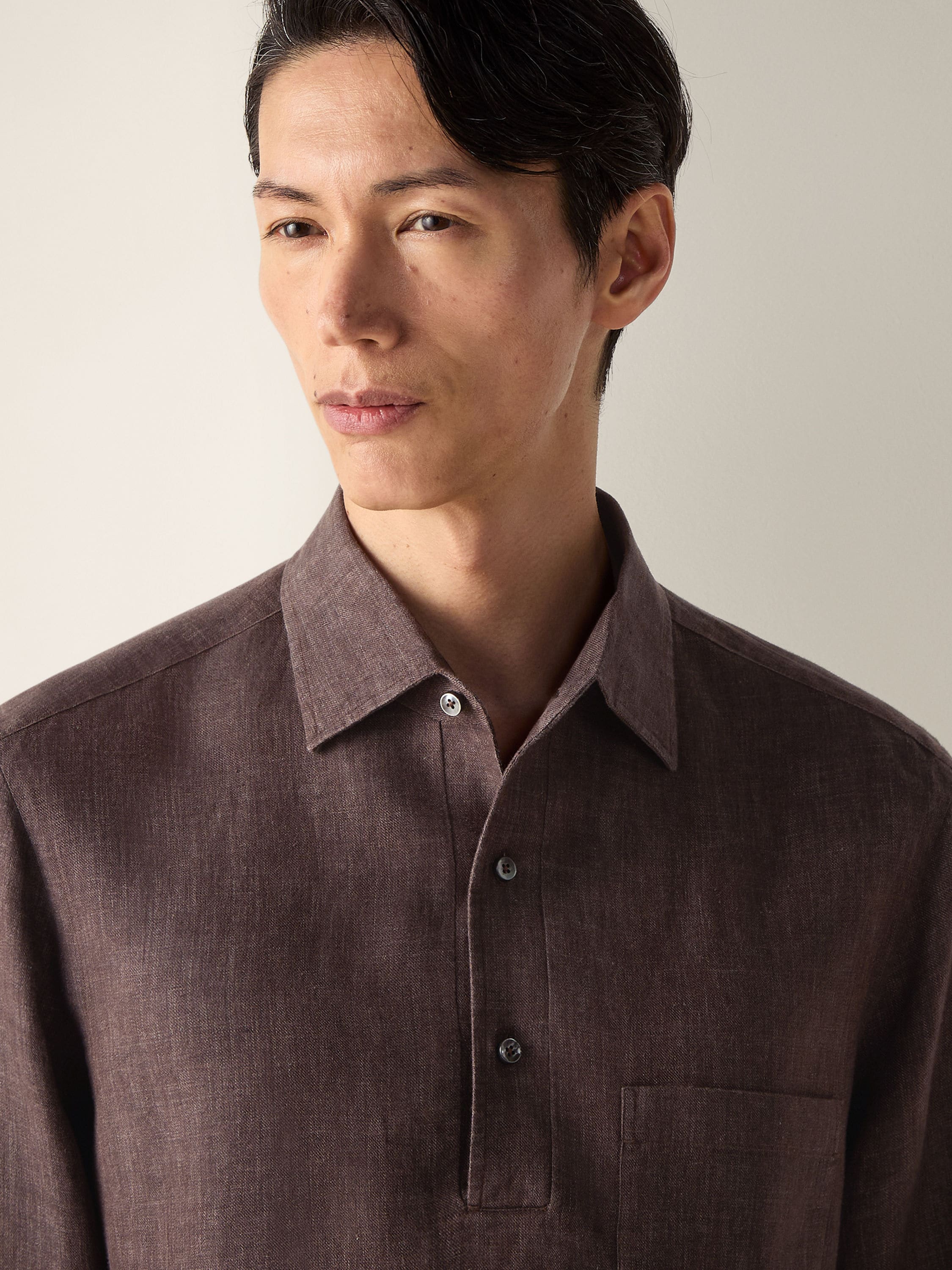 Zegna Oasi Lino Polo Shirt