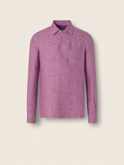 Zegna Oasi Lino Polo Shirt