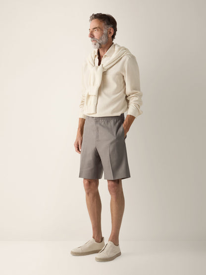Zegna Oasi Lino Polo Shirt