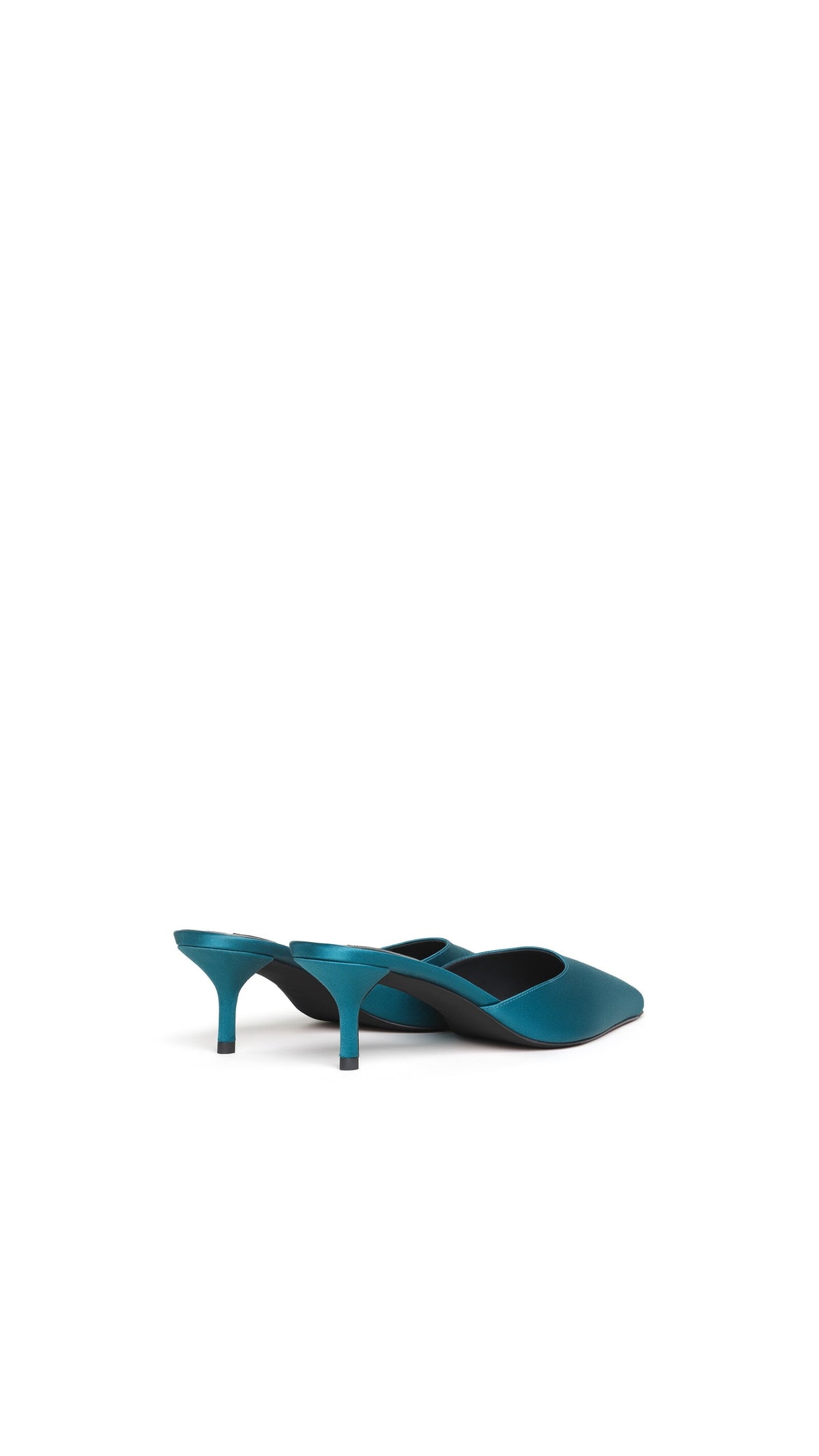 Alaïa Le Cœur Mules In Satin
