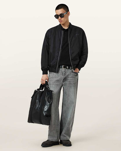 AllSaints Future Bomber Jacket Black