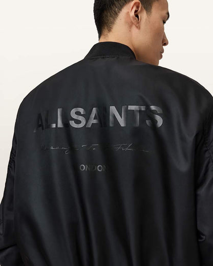 AllSaints Future Bomber Jacket Black