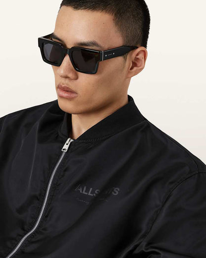 AllSaints Future Bomber Jacket Black