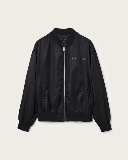 AllSaints Future Bomber Jacket Black