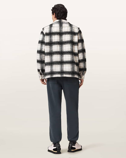 AllSaints Haven Relaxed Fit Embroidery Sweatpants Moonstone Blue
