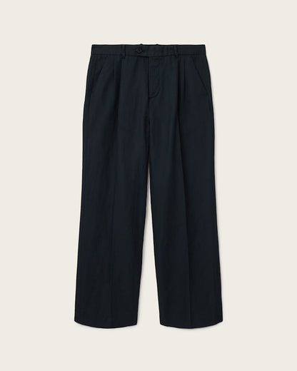 AllSaints Roland Straight Leg Pants Faded Black