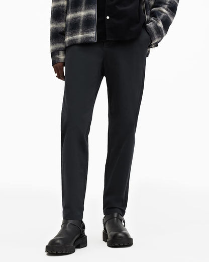 AllSaints Walde Skinny Fit Chino Pants Potion Blue