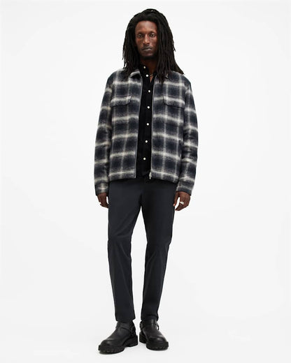 AllSaints Walde Skinny Fit Chino Pants Potion Blue
