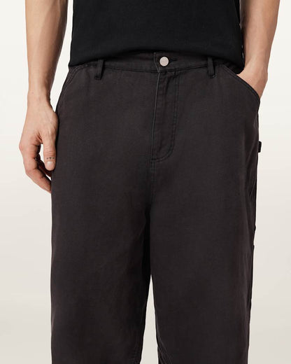 AllSaints Jackson Wide Leg Pants Pebble White