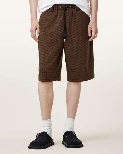 AllSaints Newell Shorts Coin Brown