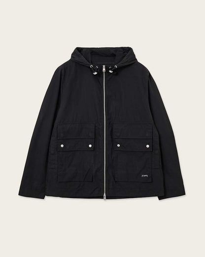 AllSaints Morton Hooded Jacket Khaki Green