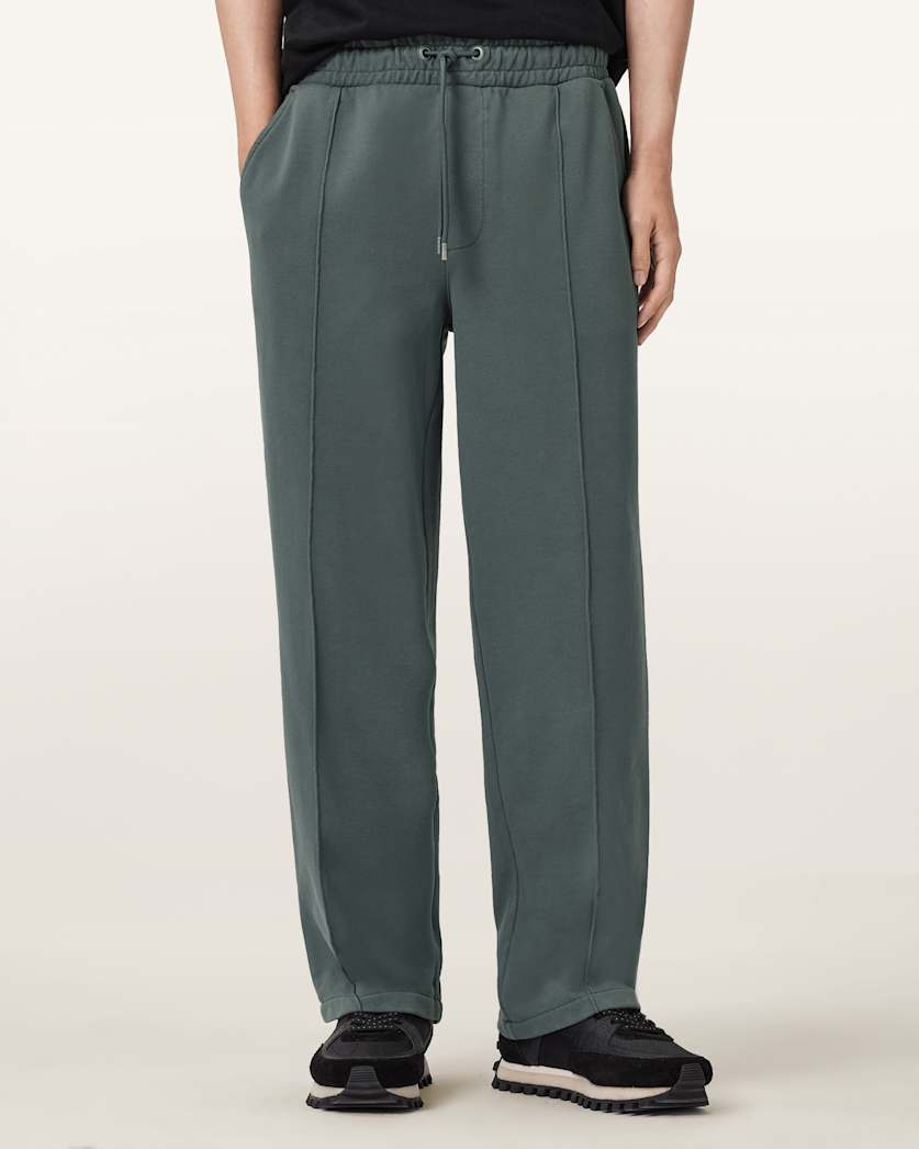 AllSaints Milo Straight Fit Sweatpants Sunil Blue