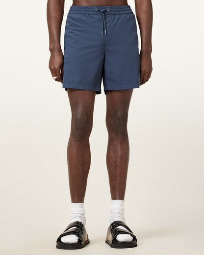 AllSaints Warden Swim Shorts Celeste Blue