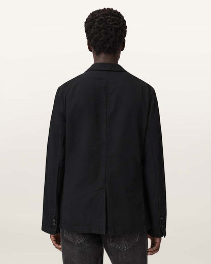 AllSaints Hanbury Slim Fit Blazer Black