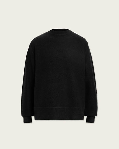 AllSaints Marko Merino Wool Sweater Black