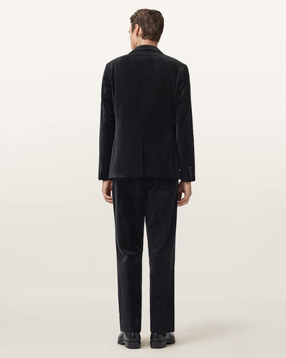AllSaints Saga Straight Fit Pants Black