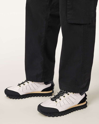 AllSaints Nevis Suede Sneakers Blush White/Black