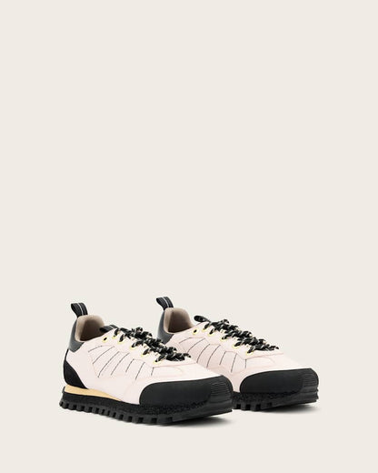 AllSaints Nevis Suede Sneakers Blush White/Black