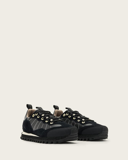 AllSaints Nevis Suede Sneakers Blush White/Black